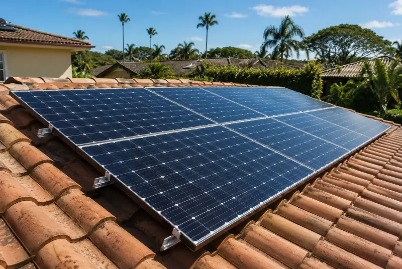 Installation de panneaux solaires à Massignieu-de-Rives